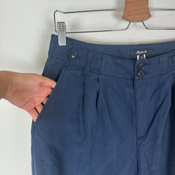 Madewell The Tall Harlow Wide-Leg Pant in Drapey Twill 10P Minimalist Contempora - Picture 4 of 13